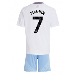 Aston Villa John McGinn #7 Uit tenue Kids 2024-25 Korte Mouw (+ Korte broeken)